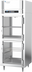 Thumbnail image #1 for Victory UltraSpec HSA-1D-1-EW-PT-HG Single-Section Extra Wide Pass-Thru Heated Holding Cabinet with Glass Half-Doors, Powered by V-Core™