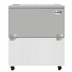 Thumbnail image #1 for KoolMore 34-Inch Freestanding Commercial Milk Cooler, 8-Crate Capacity, Dual Vertical Swing Doors