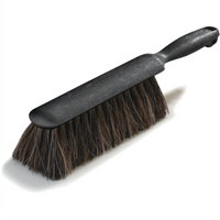 Flo-Pac 8-Inch Counter/Bench Brush with Plastic Block and Horsehair Blend Bristles