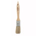 Thumbnail image #1 for Winco WBR-10 1-Inch Flat Boar Hair Pastry Brush with Wooden Handle and Metal Ferrules