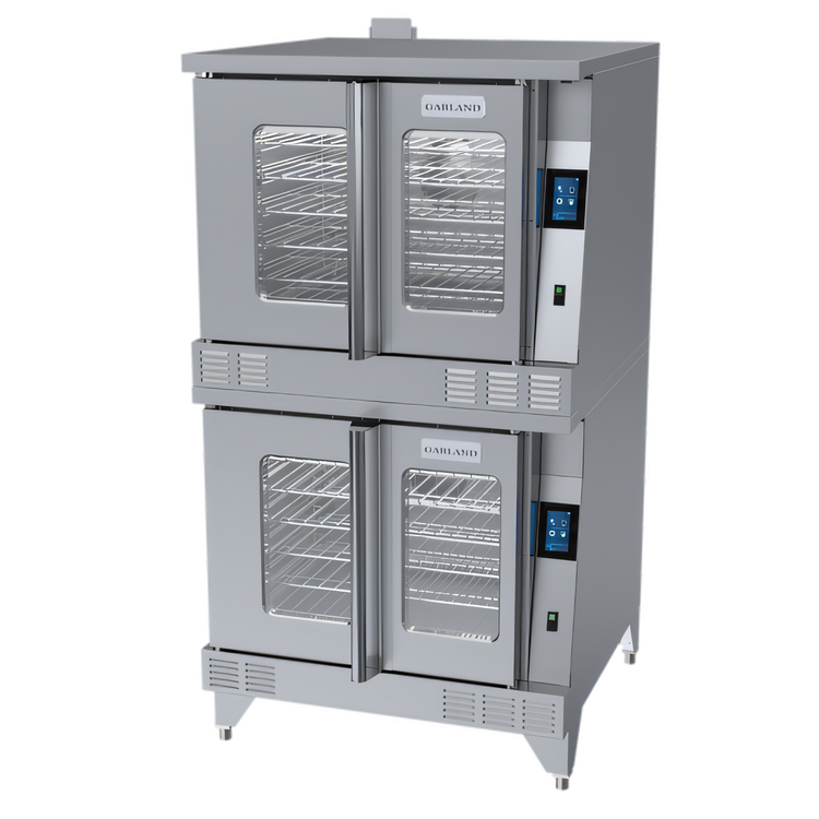 Product image #1 for Garland Master Series Full-Size Deep Depth Double-Deck Gas Convection Oven with easyTouch Digital Control