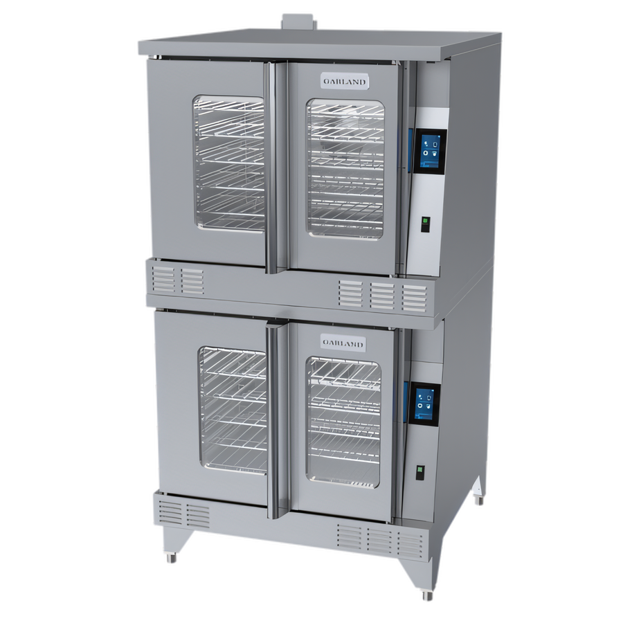 Product image #1 for Garland Master Series Full-Size Deep Depth Double-Deck Gas Convection Oven with easyTouch Digital Control