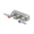 Thumbnail image #1 for Stainless Steel 4-Inch Wall Mount Workboard Mixing Faucet, Less Nozzle