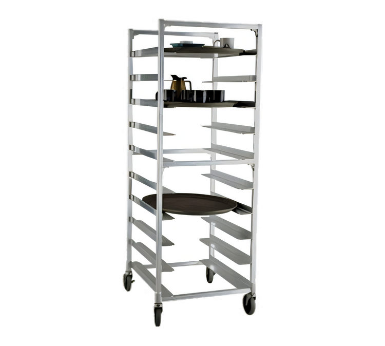 Product image #1 for Carter-Hoffmann O1610 Universal Oval Tray Rack, 10-Tray Capacity, Aluminum