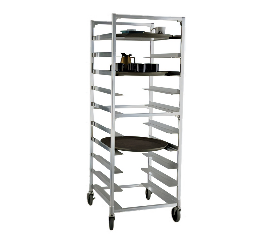 Product image #1 for Carter-Hoffmann O1610 Universal Oval Tray Rack, 10-Tray Capacity, Aluminum