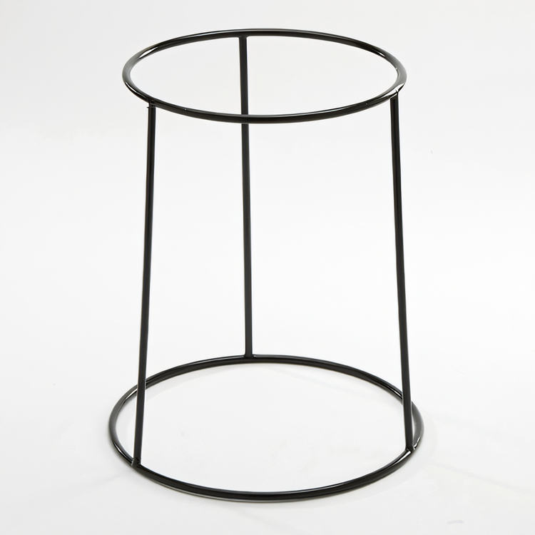 Product image #1 for American Metalcraft Large Reversible Round Pizza Pan & Screen Rack Stand, Rubber-Coated Steel, Black