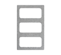 Vollrath Miramar Gray Granite Template for 3 x 40004 Decorative Pans