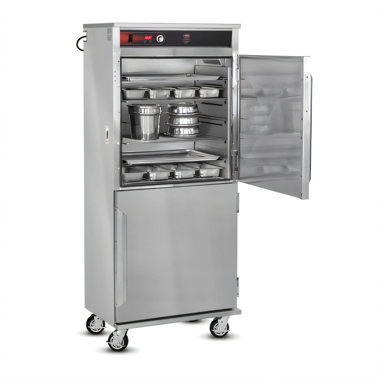 Product image #1 for FWE TST-22SL Mobile Heated Holding Cabinet with Dutch Doors, Top-Mounted Circulating Heat, 12 Full-Size Sheet Pan Capacity