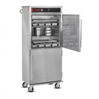 FWE TST-22SL Mobile Heated Holding Cabinet with Dutch Doors, Top-Mounted Circulating Heat, 12 Full-Size Sheet Pan Capacity