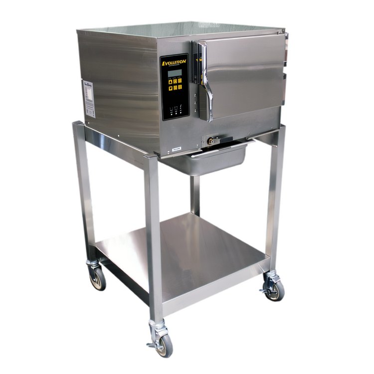 Product image #1 for AccuTemp Evolution E3 SGL Electric Connectionless Boilerless 3-Pan Convection Steamer, Stand-Mounted, 208/240V Dual Voltage