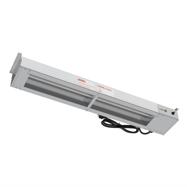 Product image #1 for KoolMore 36-Inch Commercial Food Strip Warmer, 120V, 850W, Stainless Steel