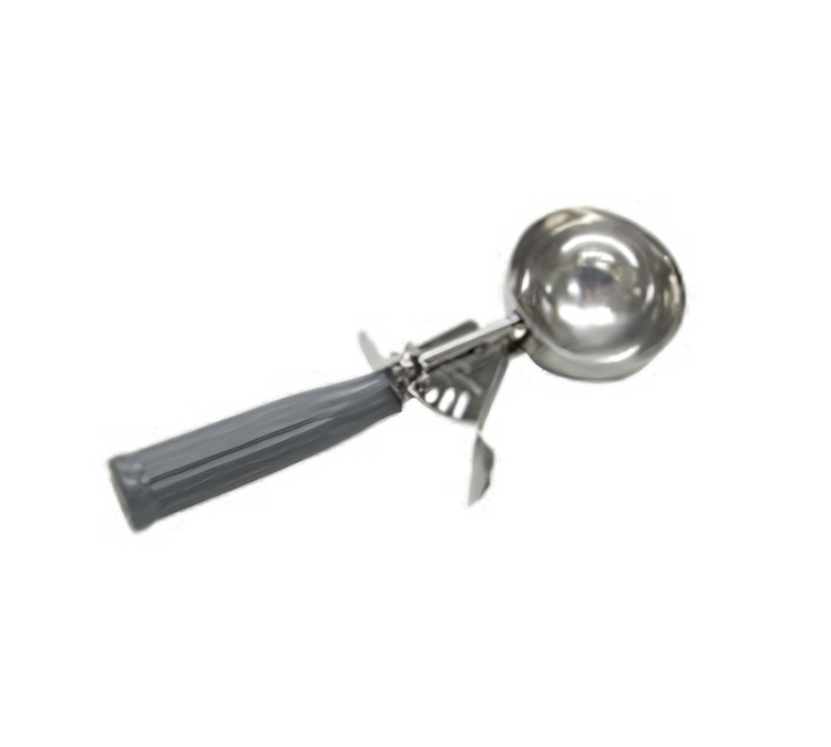 Product image #1 for Admiral Craft #8 Ice Cream Disher, 4 oz. Round Bowl, Gray Thumb Press Action