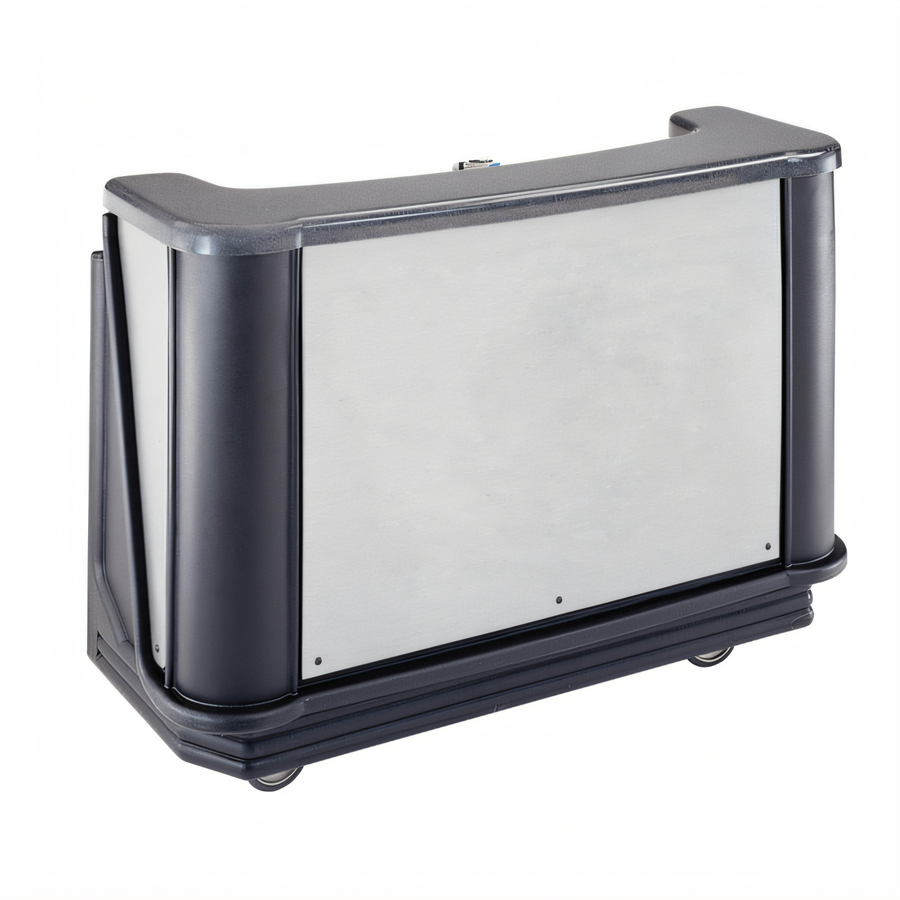 Product image #1 for Cambro Cambar BAR650DS770 Chicago Designer Decor Economy Portable Beverage Bar with 80-lb Ice Sink