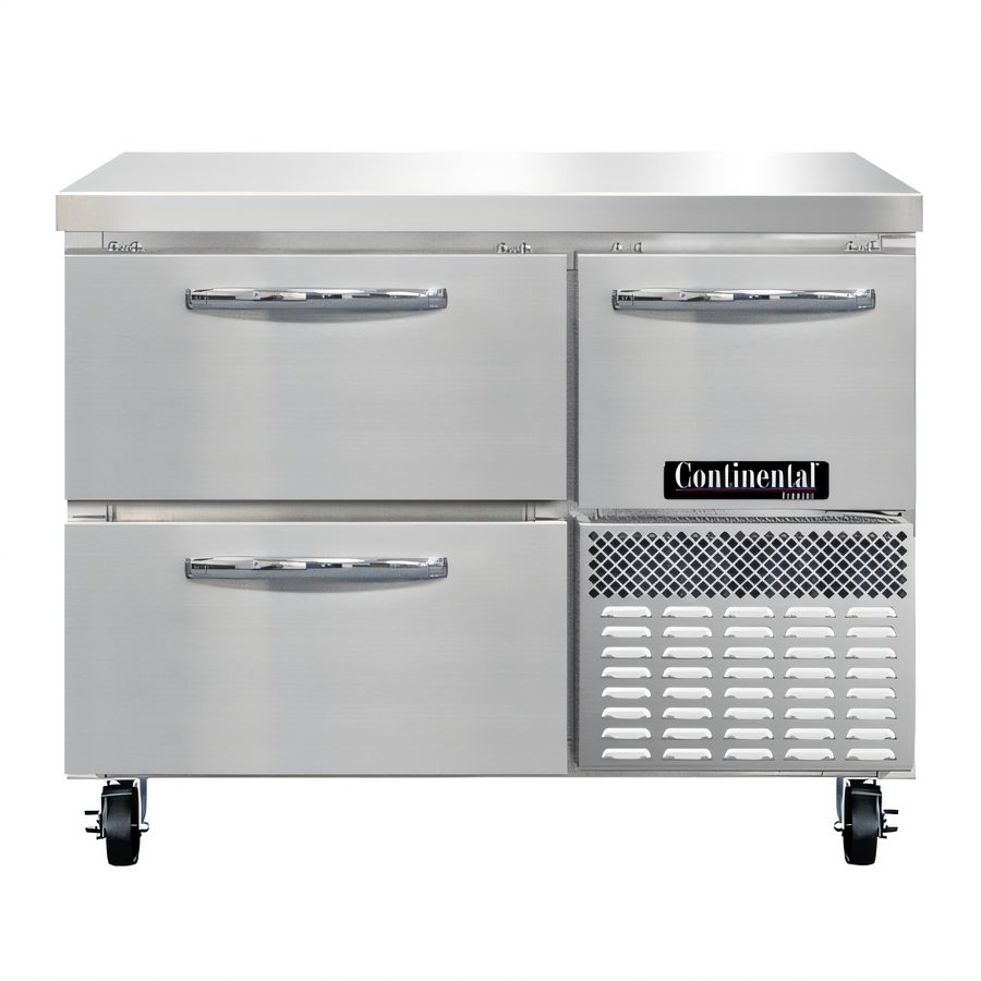 Product image #1 for Continental Refrigerator FA43N-D 43-Inch Two-Drawer Worktop Freezer with Half-Door