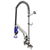 Thumbnail image #1 for EverSteel ULTRARINSE Stainless Steel Single-Hole Deck Mount Pre-Rinse Mixing Faucet with 12 Inch Swing Nozzle