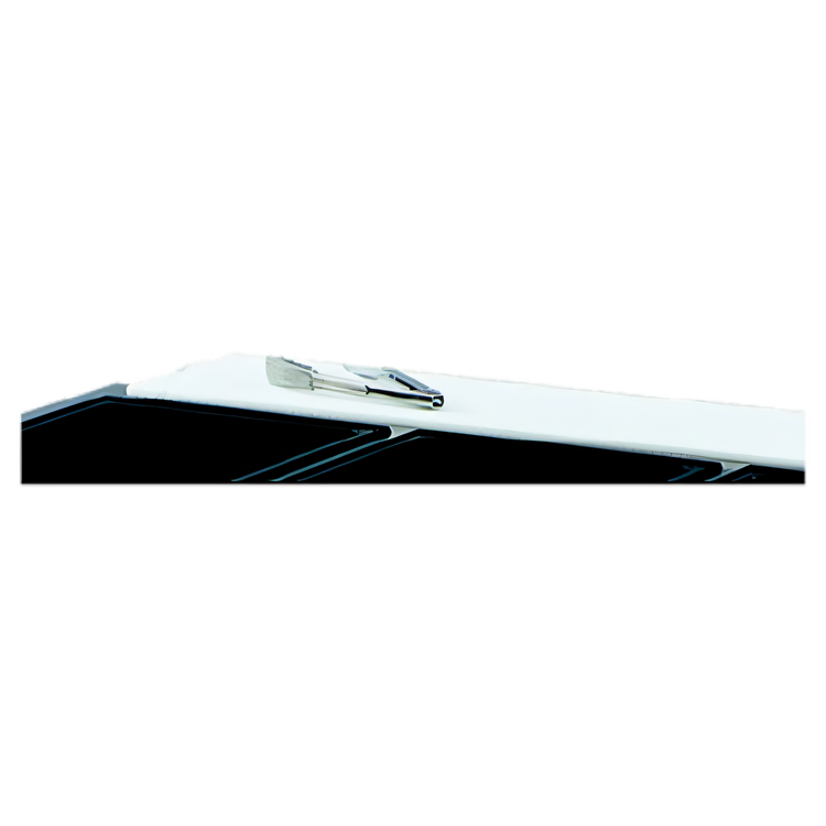 Product image #1 for ServeWell SL White Poly Cutting Board for 5-Well Units, 76 x 6-1/4 x 3/8 Inch