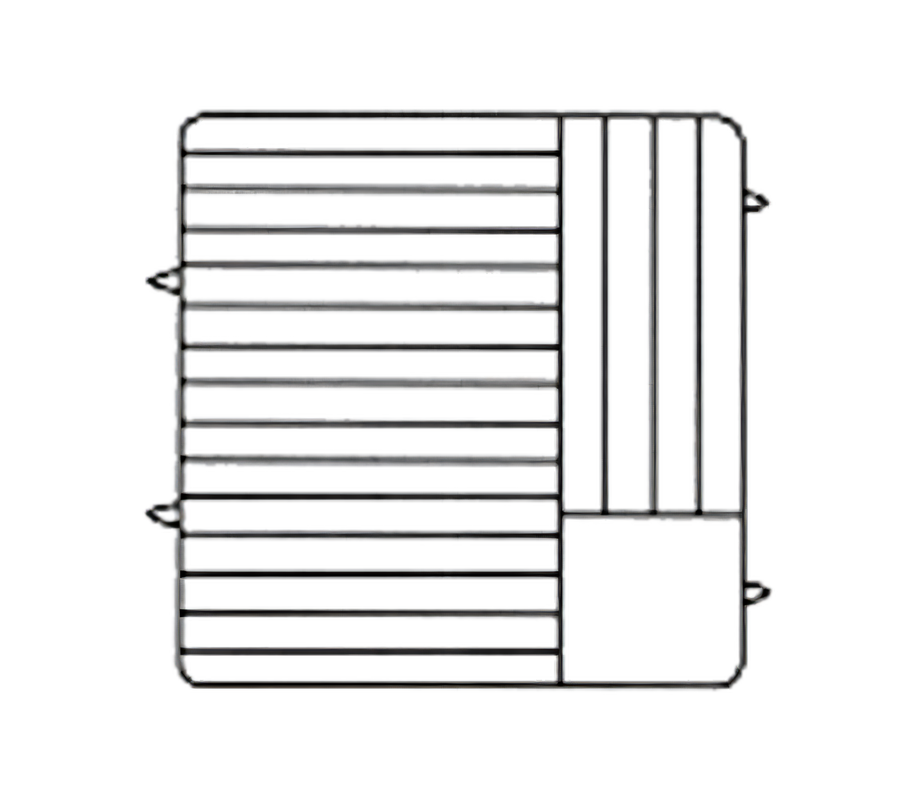 Product image #1 for Vollrath Plate Crate® 19-Plate Dishwasher Rack with 6 Extenders for 11-12 Inch Plates