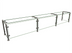 Thumbnail image #1 for Hatco Flav-R-Shield™ EP12 Single-Sided Full-Service Pass-Over Food Shield, 3-Bay, 96 Inch