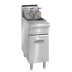Thumbnail image #1 for Imperial Restaurant Series 75 lb. Open Pot Gas Range Match Fryer, Floor Model
