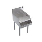 Thumbnail image #1 for Krowne Royal Series KR24-RG18 18" x 24" Freestanding Stainless Steel Underbar Recessed Drainboard with Removable Perforated Insert