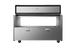 Thumbnail image #1 for Atosa Double-Sided Refrigerated Milk Cooler Cart, 16 Crate Capacity, Stainless Steel
