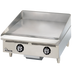 Thumbnail image #1 for Star Ultra-Max 24-Inch Countertop Gas Griddle with Chrome Plate and Mechanical Snap-Action Thermostats