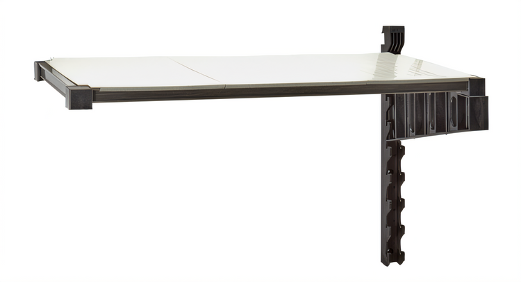 Product image #1 for Cambro Camshelving Elevation Series 21" x 30" Solid Wall-Mounted Add-On Shelf Kit