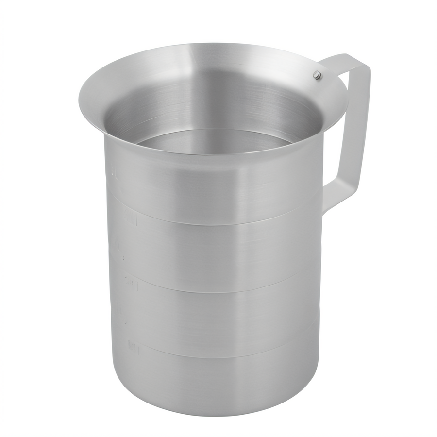 Product image #1 for Winco AM-4 4 Qt Aluminum Measuring Cup