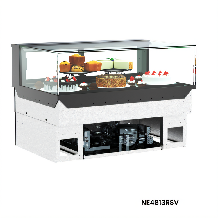 Product image #1 for Structural Concepts Reveal® Full-Service Refrigerated Slide-In Counter Deli Case, Self-Contained, 35-3/4 Inch Wide