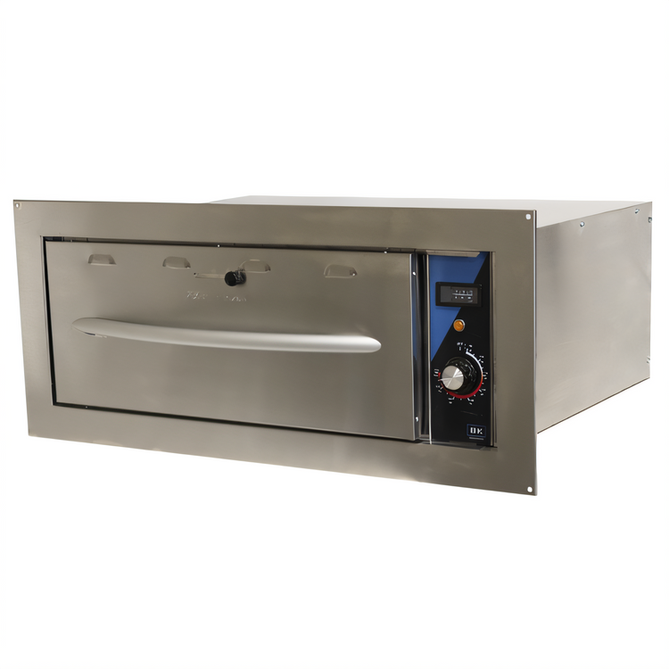 Product image #1 for BK Resources 1-Drawer Countertop Heated Drawer Warmer for Full-Size Pans, Thermostatic, 120V