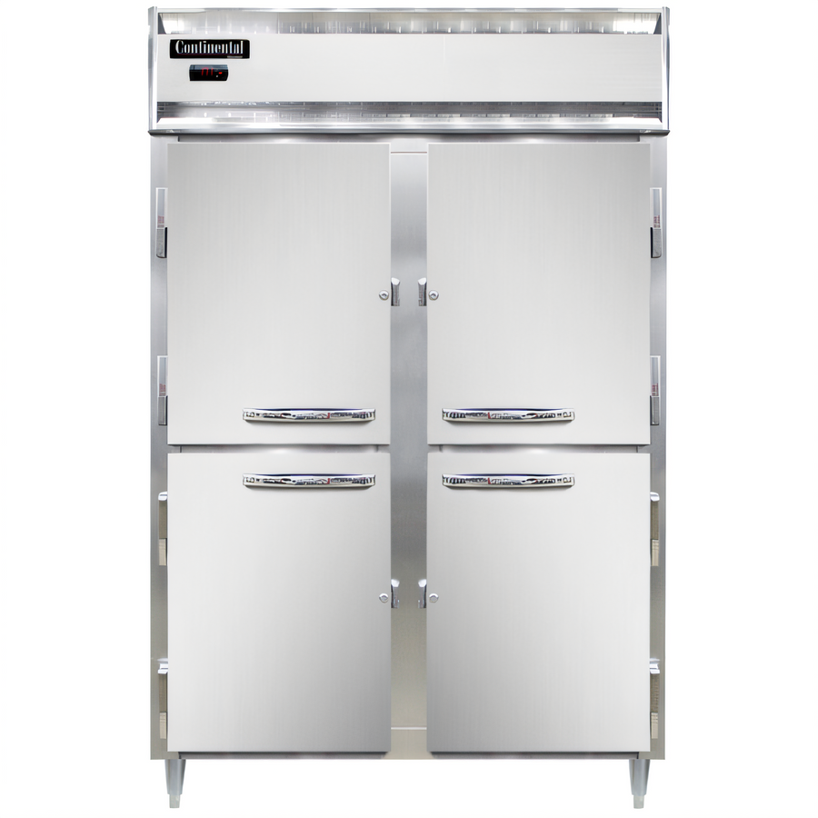 Product image #1 for Continental Refrigerator Designer Line DL2W-SS-HD Two-Section Heated Holding Cabinet