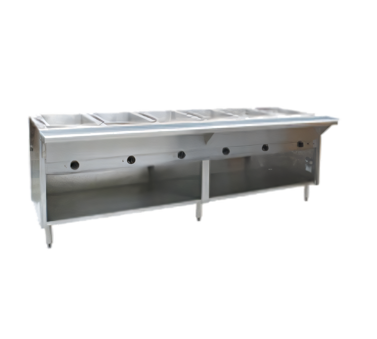 Product image #1 for Spec-Master HT6OB-240-3 6-Well Electric Hot Food Table, 94.5" Wide