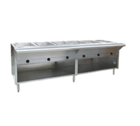 Spec-Master HT6OB-240-3 6-Well Electric Hot Food Table, 94.5