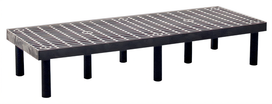 Product image #1 for Quantum Vented Polyethylene Dunnage Rack, 1000 lb. Capacity