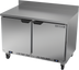 Thumbnail image #1 for Beverage-Air WTFR48AHC 48-Inch Two-Section Dual-Temperature Worktop Freezer/Refrigerator, Left Freezer / Right Refrigerator