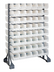 Thumbnail image #1 for Quantum Double-Sided Rail Rack with 16 Rails and 96 Clear Bins