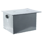 Thumbnail image #1 for Dormont Manufacturing Watts Grease Interceptors GI-75-K Grease Interceptor, 75 GPM, 150 lb Capacity, 4-Inch No-Hub Connections