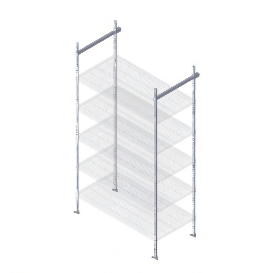 Product image #1 for Quantum 21-Inch Stationary End Kit for Overhead Track Shelving