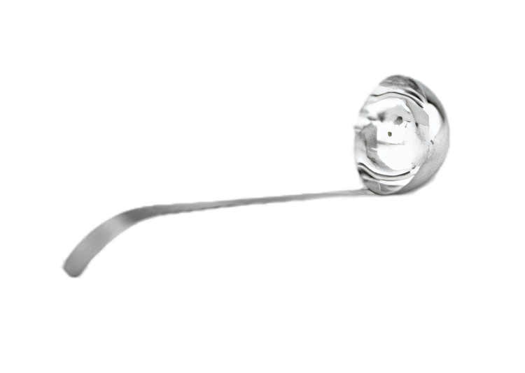 Product image #1 for Vollrath 6 oz Stainless Steel Serving Ladle, 12 Inch