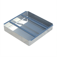 Perforated Stainless Steel Pre-Rinse Basket for Dish Tables