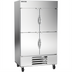 Thumbnail image #1 for Beverage-Air Horizon Series Two-Section Reach-In Freezer with Lockable Solid Half Doors, 44 Cu. Ft., Bottom Mount