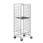 Thumbnail image #1 for Channel Manufacturing 549A Mobile Aluminum Donut Screen Rack, 13-Screen Capacity, 23 x 23 Screens, 4-Inch Spacing