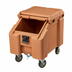 Thumbnail image #1 for Cambro SlidingLid™ Slant Top Mobile Ice Caddy, 100 lb. Capacity, Coffee Beige
