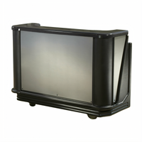 Cambro CamBar Chicago Designer Decor Economy System Portable Bar with 80-lb Ice Sink and 7-Bottle Speed Rail