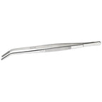 Thumbnail image #1 for Winco TTG-10C 10-Inch Curved Tweezer Tongs, 18/8 Stainless Steel Case of 144