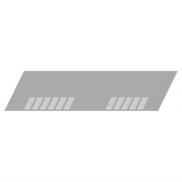 Hoshizaki 72-Inch Stainless Back Panel for Horizontal Units