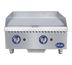 Thumbnail image #1 for Globe 24-Inch Countertop Gas Griddle, 60,000 BTU, Natural Gas/LP Convertible