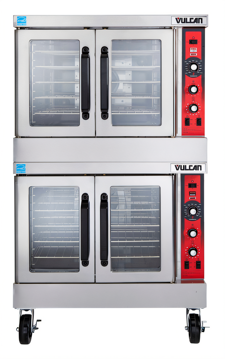 Product image #1 for Vulcan SG44 Full-Size Double-Deck Gas Convection Oven, 5-Pan Capacity per Section