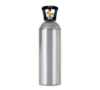 20 lb. Empty Aluminum CO2 Cylinder