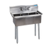 Thumbnail image #1 for BK Resources Three-Compartment Convenience Store Sink with 10